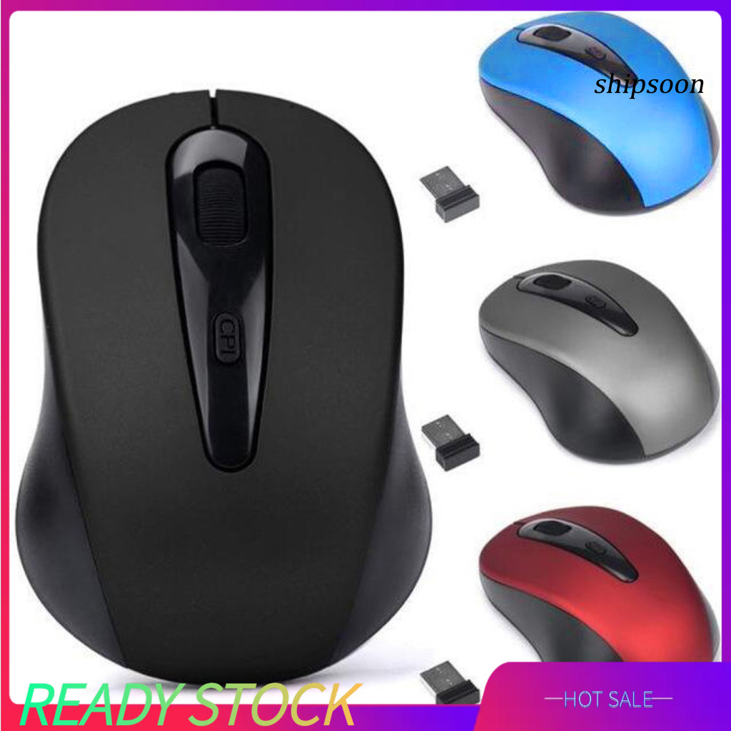 Chuột Không Dây 3 Phím 1600dpi 2.4ghz Cho Pc / Laptop | BigBuy360 - bigbuy360.vn