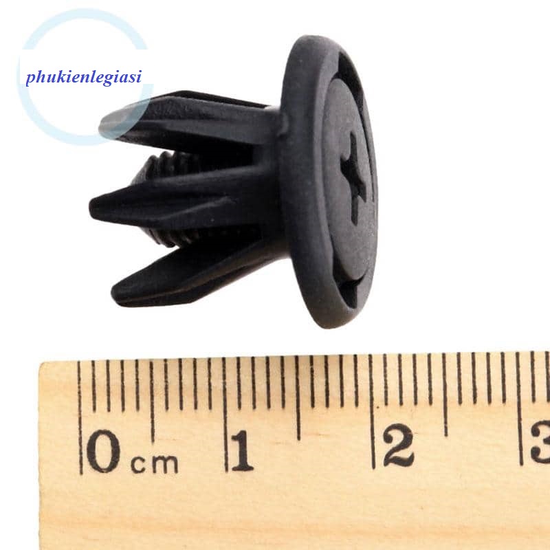 Nút Vít Nhựa 10mm Màu Đen Thay Thế Cho Xe Hơi hàng OEM Mitsubishi grandis