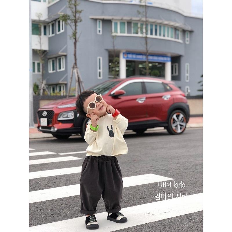 QUẦN KAKI HÀN QUỐC 1077 DÀNH CHO BÉ GÁI VÀ BÉ TRAI FORM CHUẨN