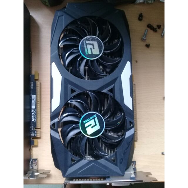 VGA RX480 4GB Powercolor BH 2020 ( full cổng )