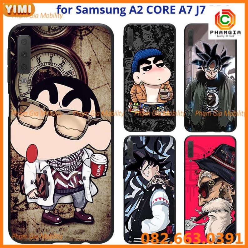 Ốp lưng hình đẹp SAMSUNG A01 2020 A2 CORE J7Pro J7+ A6 A6+ A7 A8 A8+ A8Star 2018 naruto boruto