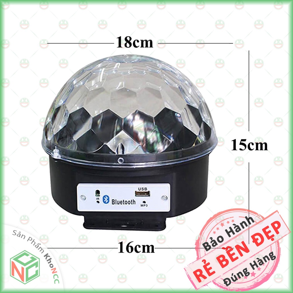 [KhoNCC] Đèn LED Xoay 7 Màu Vũ Trường Cảm Ứng Nhạc Cho Tiệc Sinh Nhật - Karaoke Cùng Đồng Nghiệp Bao Sung Bao Vui