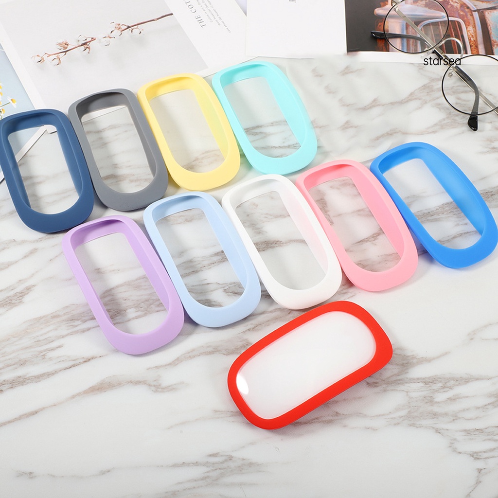 Vỏ bảo vệ chuột máy tính Apple Mouse 1/2 bằng silicon mềm chống bụi chống trầy xước