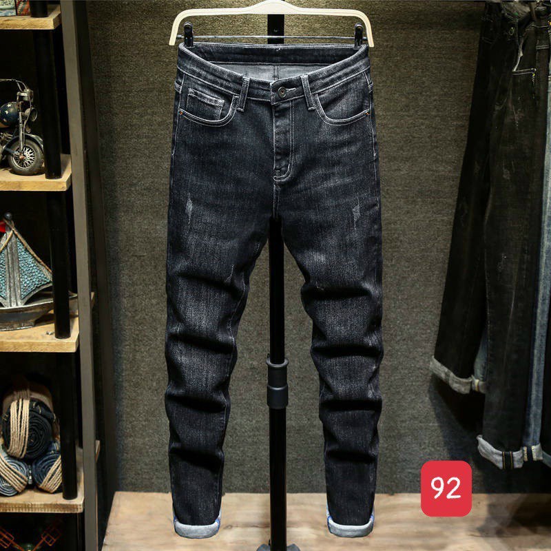 Quần jean nam xước cao cấp-chất bò co dãn 4 chiều-from chuẫn thời trang Lady-Hn Store88 q23