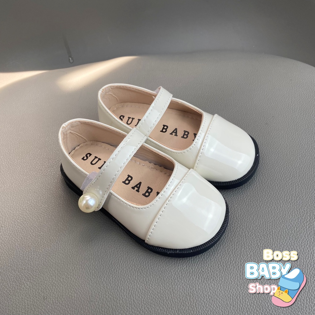 Giày Búp Bê Cho Bé Gái Vitage Da Trơn Từ 1 - 6tuổi Nhẹ Êm Thời Trang Phong Cách Hàn Quốc ( A7)