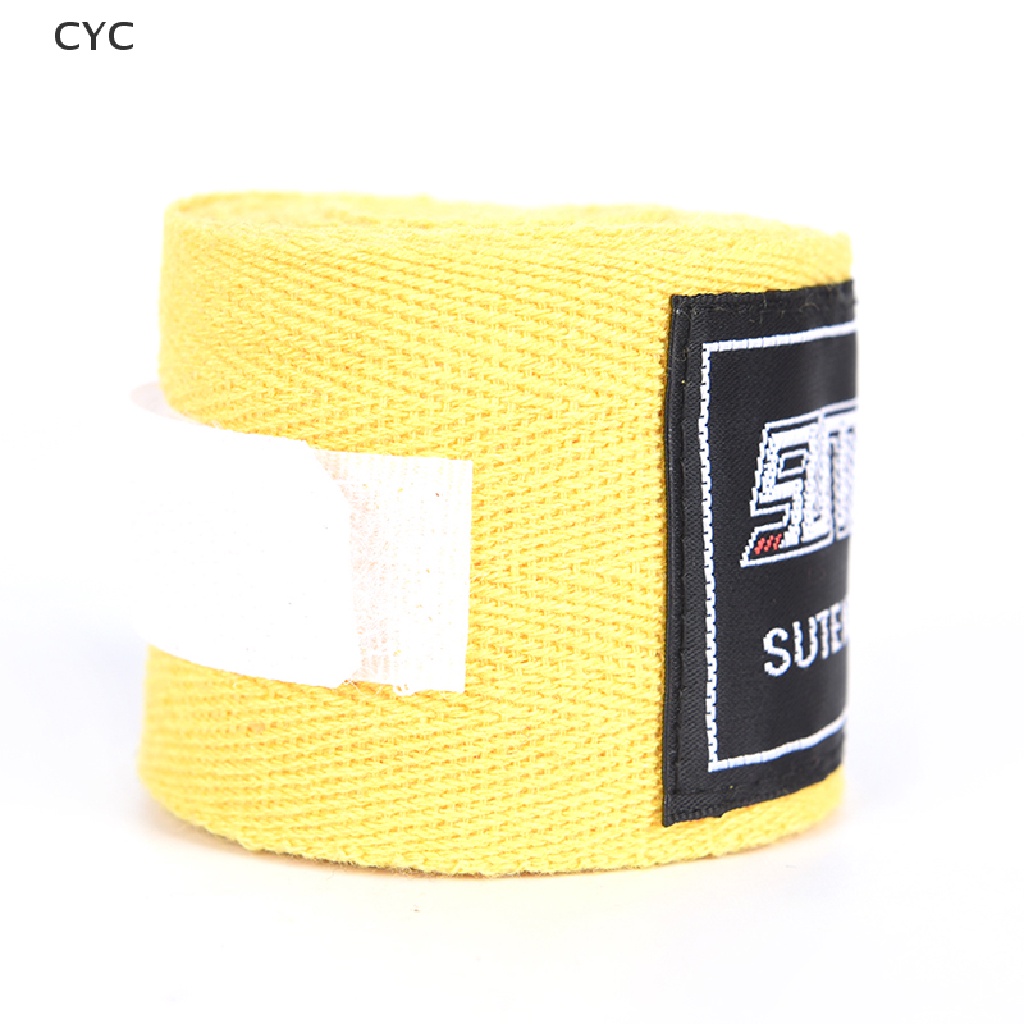 Set 2 băng quấn tay tập boxing rộng 5cm nhiều màu sắc CY