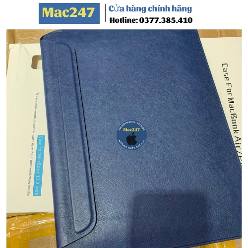 (Chính Hãng ) Bao da Túi Đựng  cho  Macbook 13",Surface Pro 4- 5- 6 -7- X chống xước, chống sốc  màu đen / xám / nâu