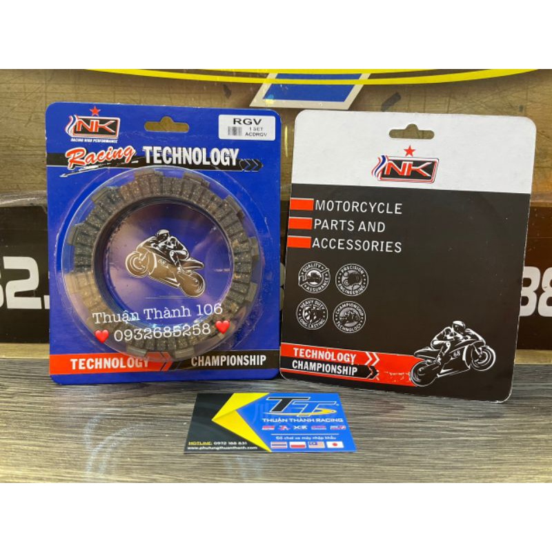 Bố nồi sport Độ nhẹ NK - Bố đen - Su Sport/Xipo/RGV120/RG110/Satria2k/RGX