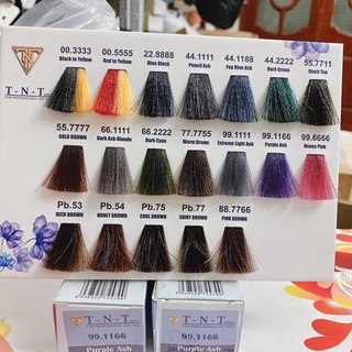 Thuốc nhuộm tóc TNT giá sỉ (không kèm oxy) thuốc nhuộm tóc cao cấp