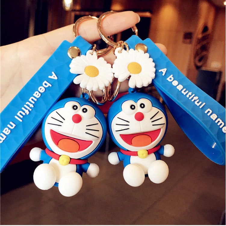 Móc Khóa Hình Mèo Máy Doraemon Hoạt Hình Đáng Yêu