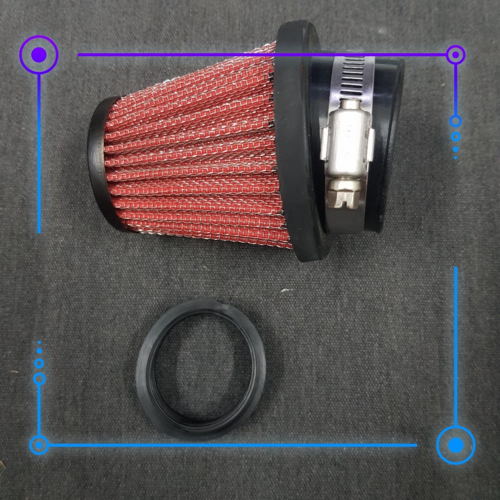 LỌC GIÓ TRỤ HIỆU KN CHO XE MÁY --- .TĂNG NỘI LỰC XE MẠNH NHƯ SIÊU ANH HÙNG .