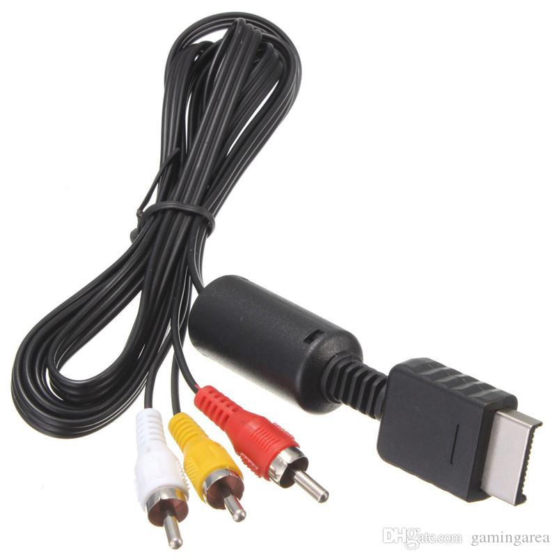 Dây av ps2 xuất hình cổng AV Ps1 Ps2 Ps3 cáp xuất hình PS1 PS2 loại tốt dùng ok ps1 ps2 Ps3
