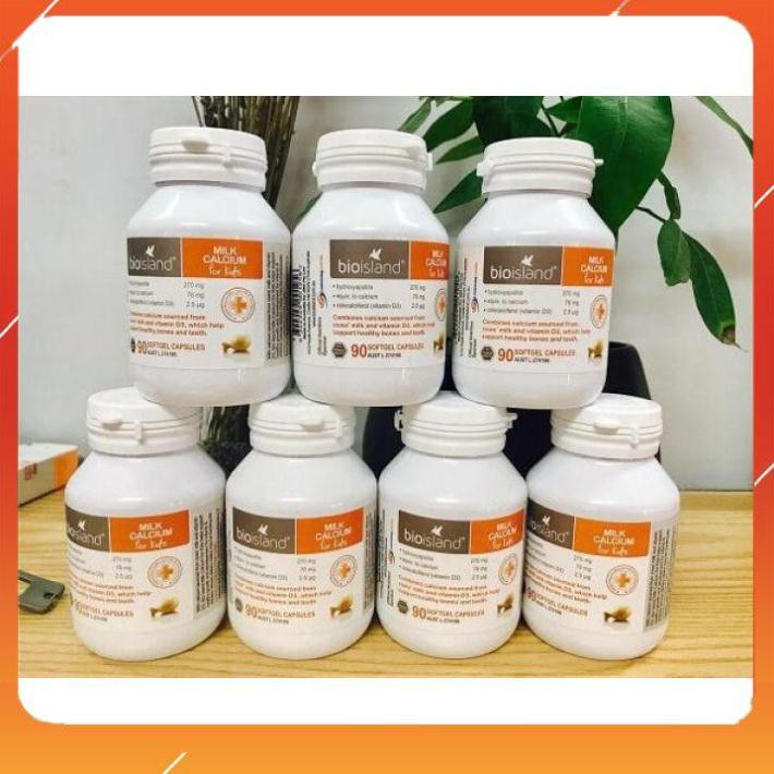 Canxi Bio Island [FREE SHIP - CHUẨN AUTH] 90 viên cho bé từ 7 tháng tuổi
