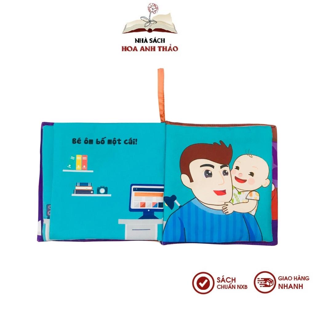 Sách vải Lalala Baby Giáo dục cảm xúc, Cái ôm diệu kỳ phát triển toàn diện