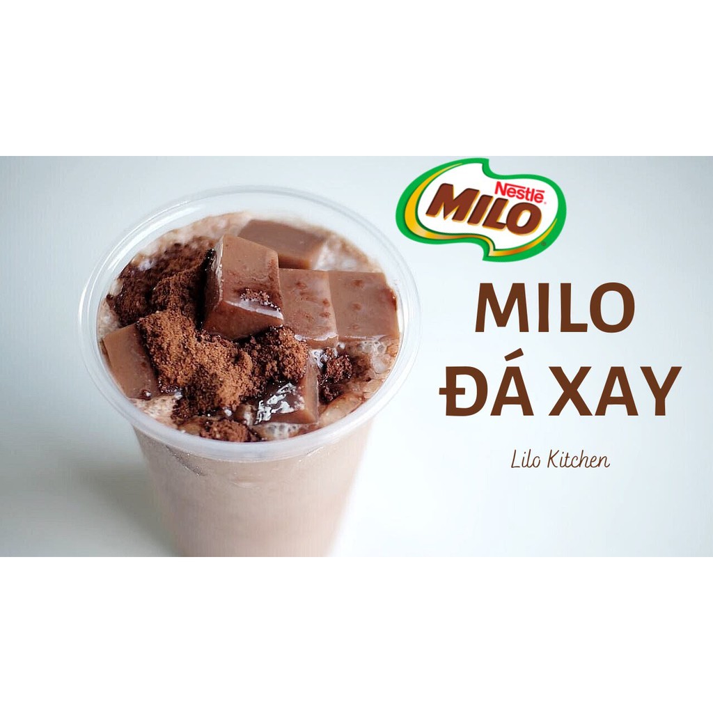 Sữa Nestle Milo 3 trong 1  - Thức uống lúa mạch dạng bột pha sẵn, túi 10 gói 22gram) thơm ngon, tiện dụng, dễ bảo quản