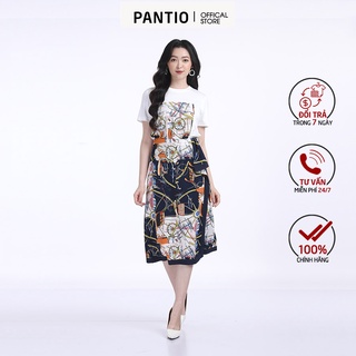 Áo thun nữ chất liệu cotton họa tiết đặc biệt dáng suông FAT3052 - PANTIO