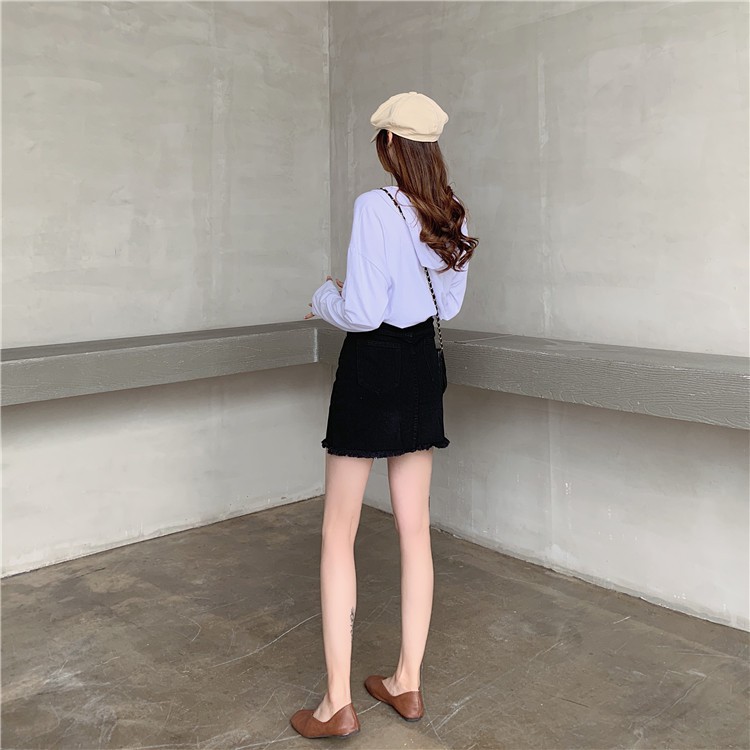 Chân váy jean nữ Emilyshop ulzzang