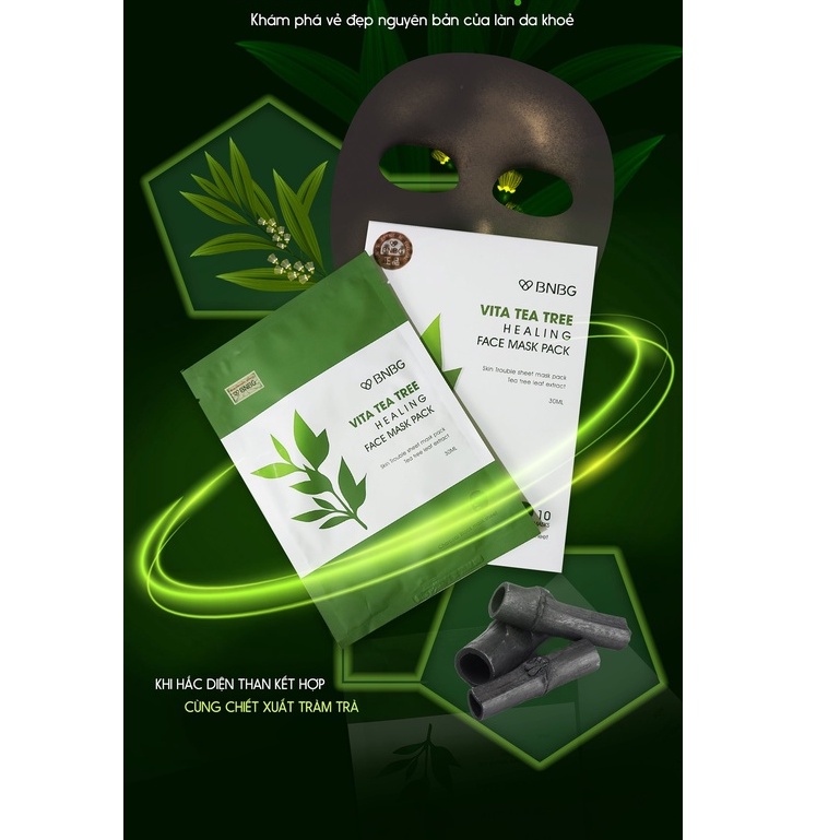 Mặt Nạ Giấy BNBG Vita Tea Tree Healing Face Mask Pack 30ml