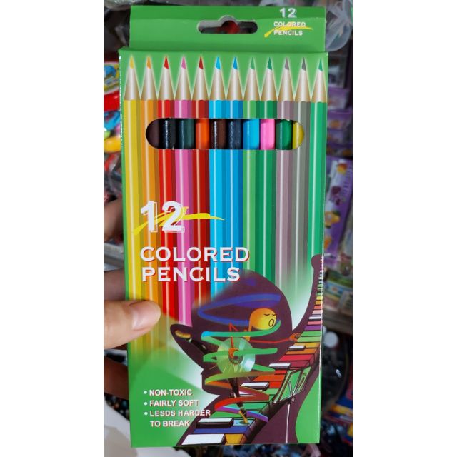 Hộp 12 bút chì màu