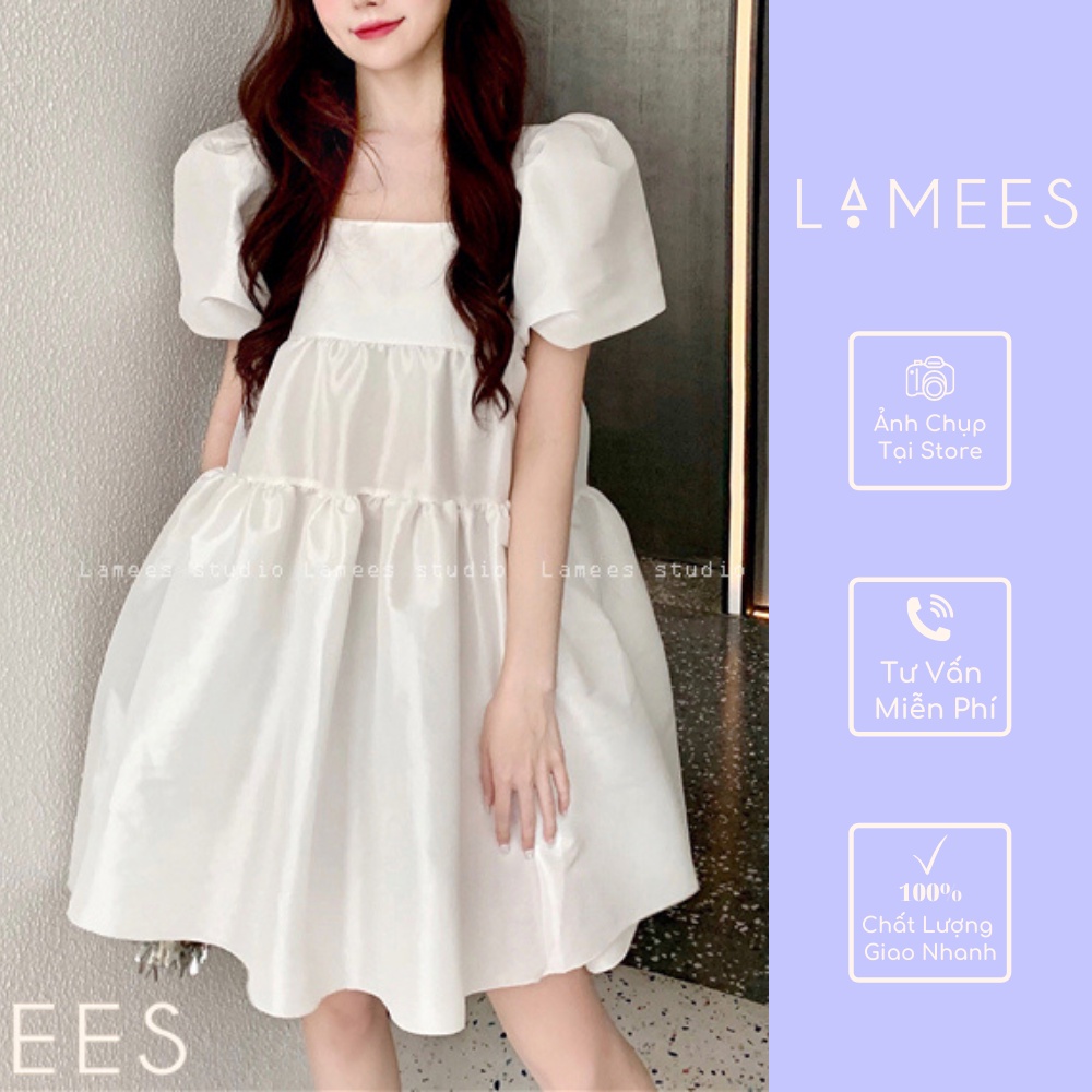 Váy đầm babydoll dáng xòe
