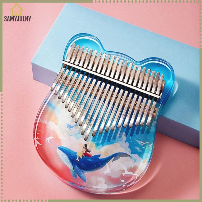 Đàn Kalimba 17 / 21 Nốt Trong Suốt Famy Bằng Acrylic