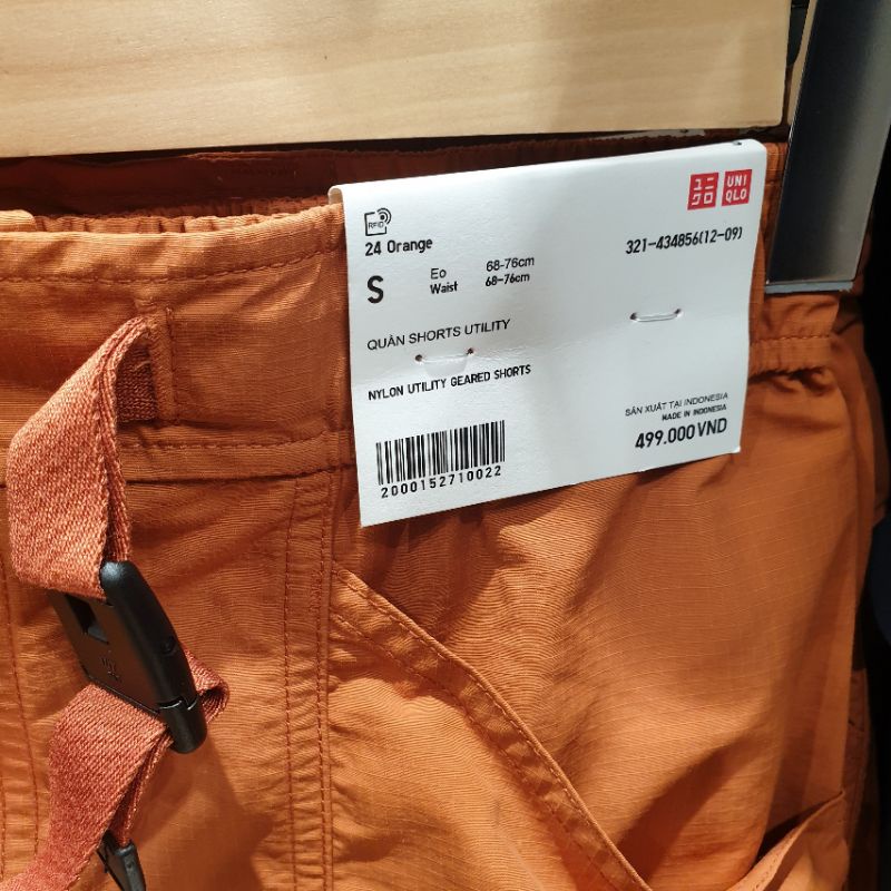 Quần Sóoc Nylon Utility Geared Shorts