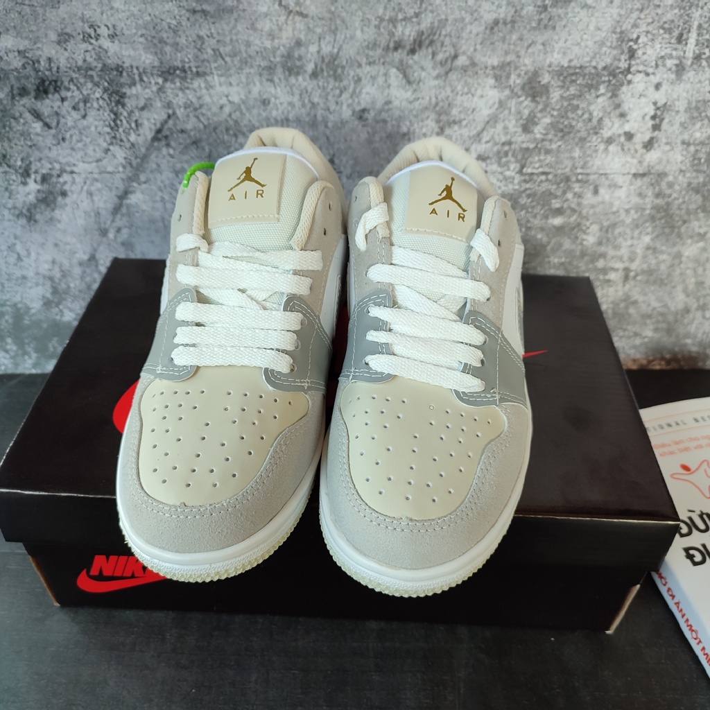 Giày thể thao Jordan xám paris cổ thấp, Giày Sneaker Paris JD1 Hàng Cao Cấp Full Box + Bill | BigBuy360 - bigbuy360.vn
