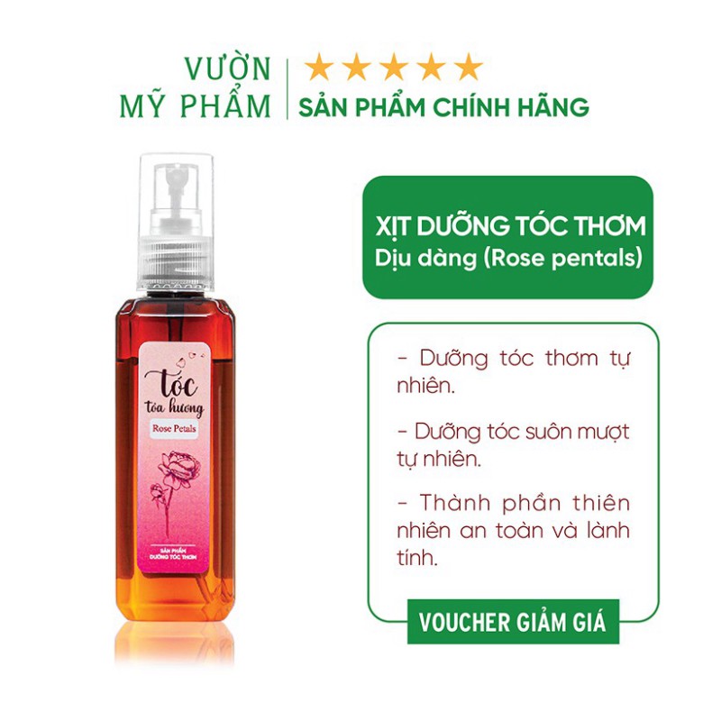 Dưỡng tóc Thơm "Tóc Tỏa Hương" - Sản phẩm dưỡng tóc thơm tự nhiên và suôn mượt