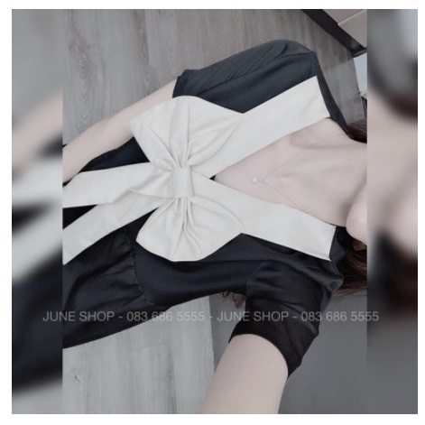 Váy bầu đầm bầu nơ ngực ☘️chất lụa Hàn mát mềm mịnthiết kế sang chảnh form rộng