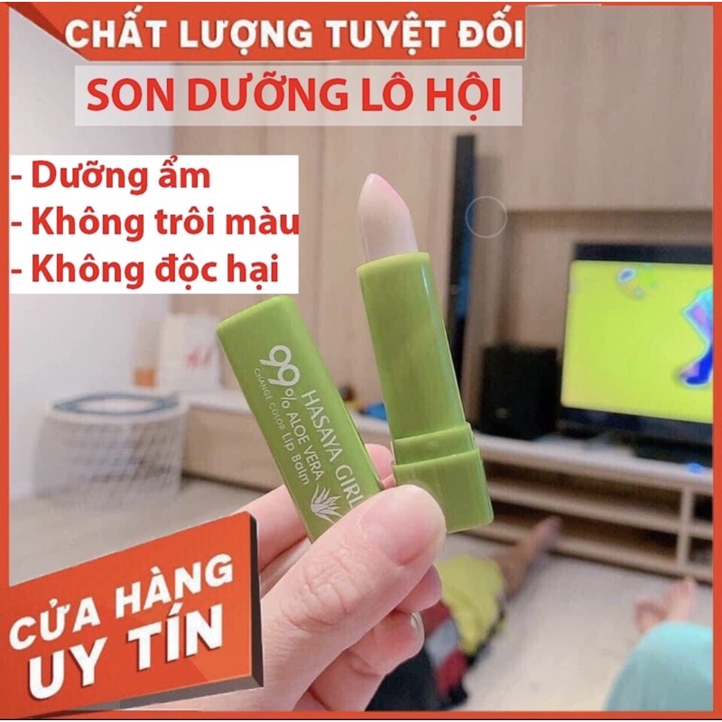 Son Dưỡng Nha Đam - Son Gió Hồng Thái Lan SHINY HASAYA GIRL