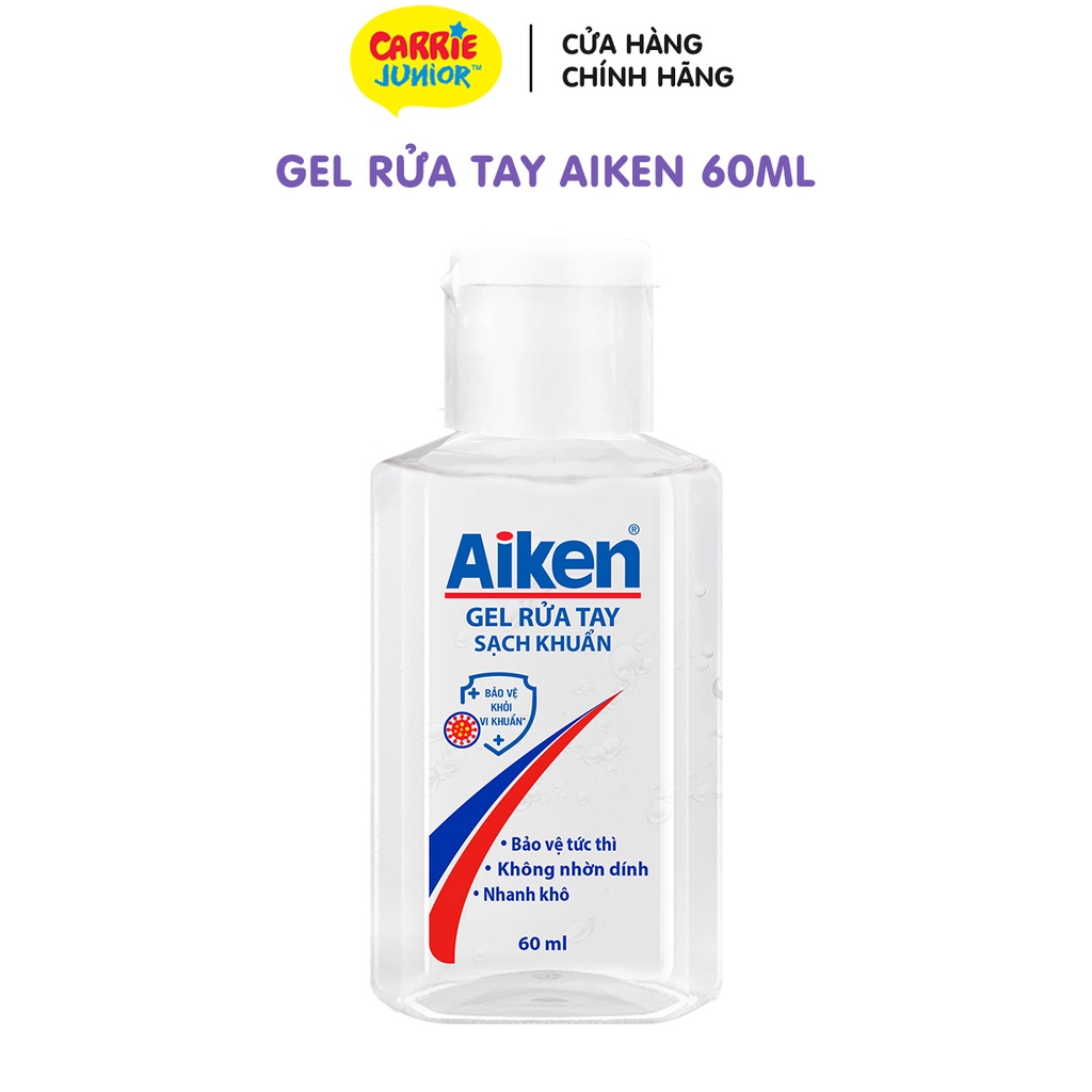 GIFT - Quà tặng không bán Gel rửa tay Sạch khuẩn Aiken thumbnail