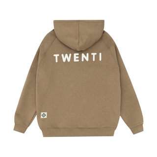 Áo hoodie TWENTI nỉ in basic
