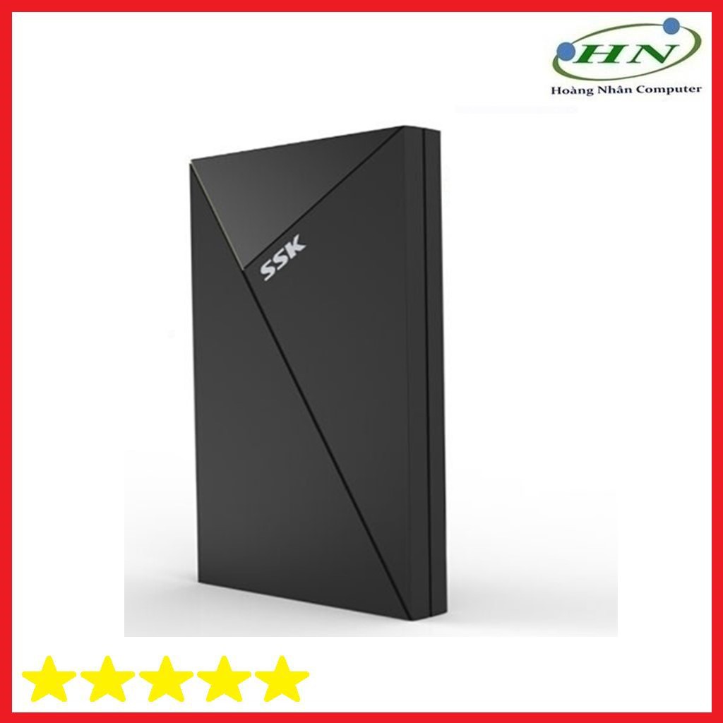 [Mã ELFLASH3 hoàn 10K xu đơn 20K] Hộp Đựng Ổ Cứng HDD BOX SATA 2.5 USB 3.0 SSK (SHE-088)