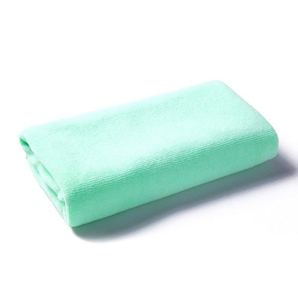 Khăn lau xe hơi bằng vải fleece mềm mại kích thước 25x25cm