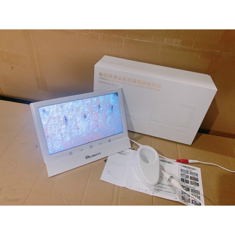 Máy Soi Da Mini Meiboyi 11 inch nhiều chế độ Siêu Sịn Sò ( May soi da)