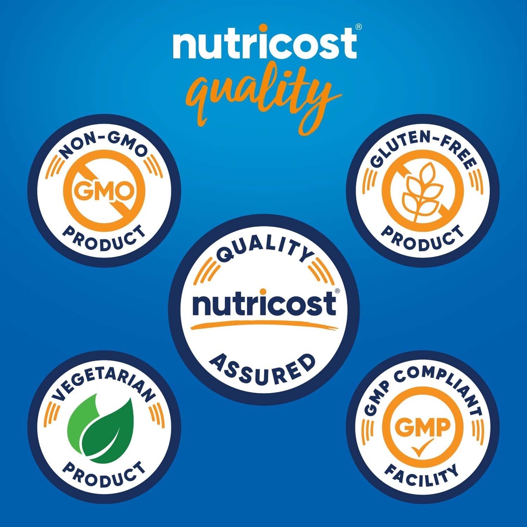NAC Nutricost N-Acetyl Cysteine 600mg - Viên uống giải độc gan, chống oxy hóa và tăng cường miễn dịch 180 viên