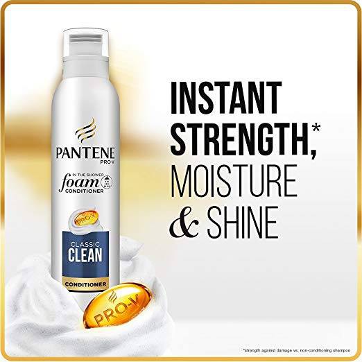 DẦU XẢ TẠO BỌT PANTENE PRO V - CLASSIC CLEAN FOAM CONDITIONER