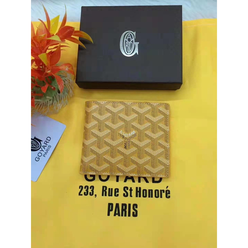 Ví da ngắn Goyard Gaoy 2021 thiết kế thời trang phong cách Hàn Quốc