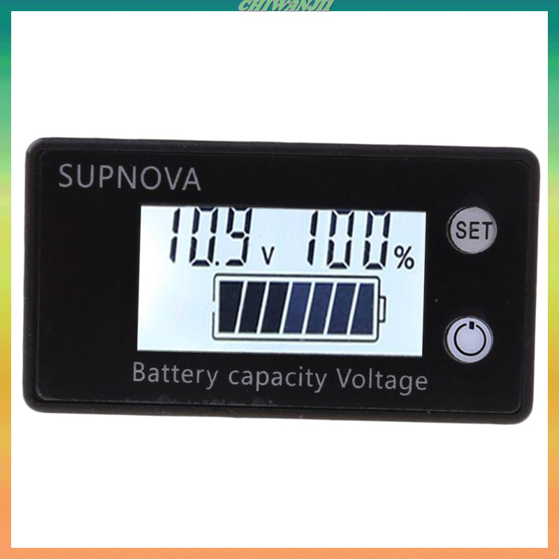 Thiết Bị Đo Dung Lượng Pin Màn Hình Lcd Dc 8v-100v Cho Xe Hơi Chiwanji1