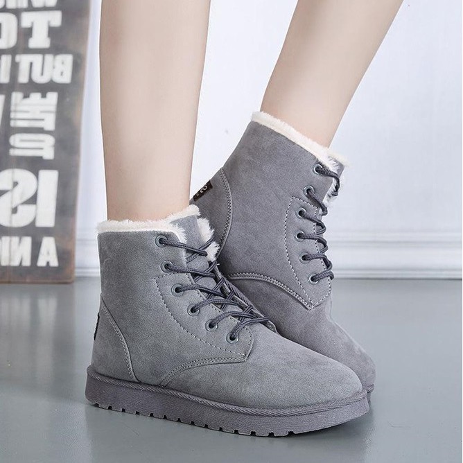 Giày Bốt Lông Nữ Siêu Ấm Dễ Phối Đồ | BigBuy360 - bigbuy360.vn