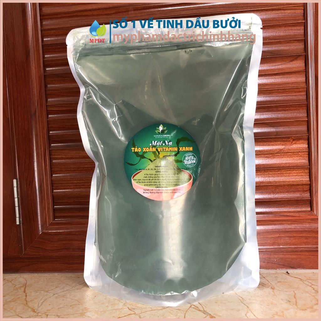 (Giá sỉ 500gr) Bột tảo xoắn đắp mặt nạ,bột tảo biển đắp mặt nạ dưỡng trắng làm đẹp da mới