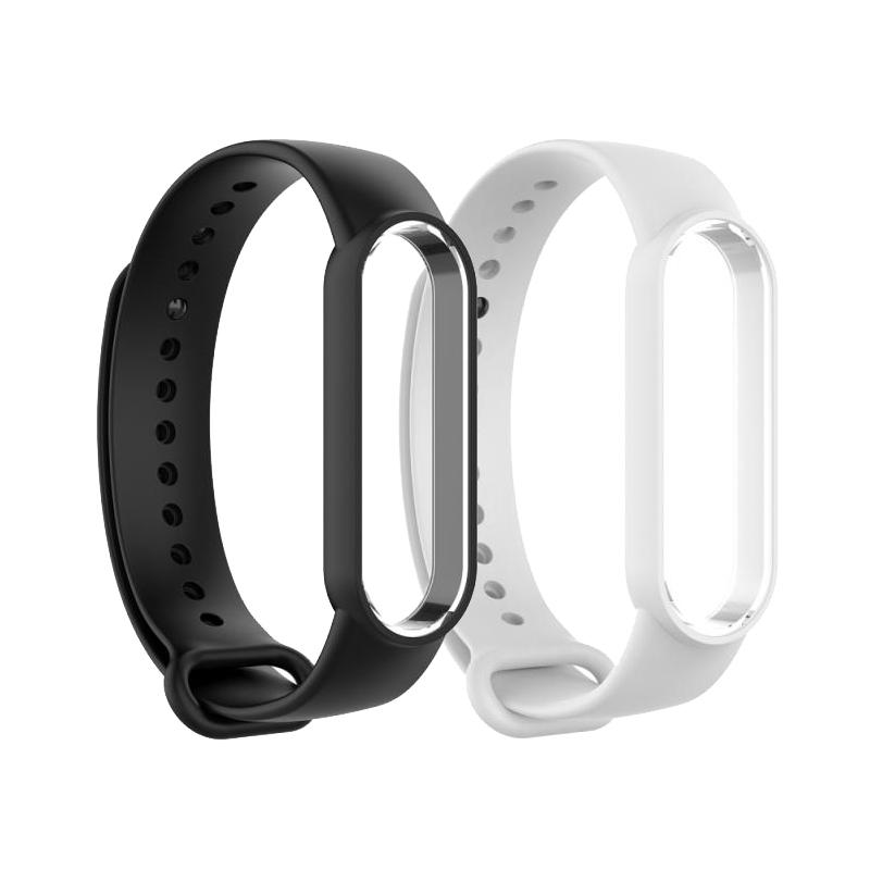 Dây đeo chất liệu silicon thiết kế nhiều màu sắc xinh xắn thay thế cho Xiaomi Band 5