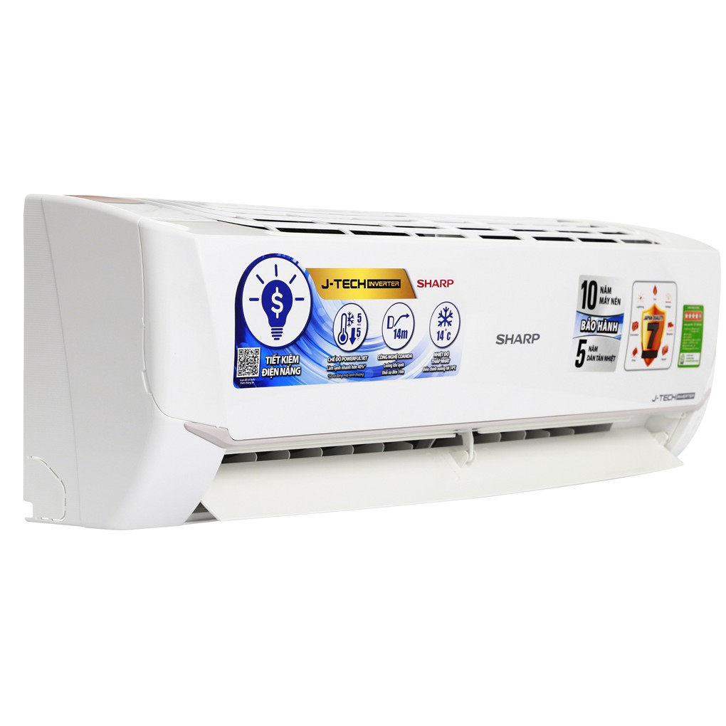 { GIÁ SỈ ) [Mã ELMS05 giảm 5% đơn 300k]X9XEW - MIỄN PHÍ CÔNG LẮP ĐẶT- Máy lạnh Sharp Inverter 1 HP AH-X9XEW