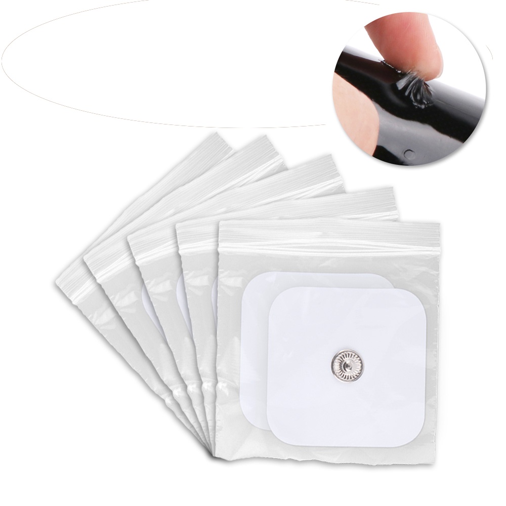 Set 10 Miếng Dán Điện Cực Mát Xa Tái Sử Dụng Được