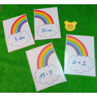 Bộ cầu vồng handmade (Đồ Dùng Dạy Học MIKI)