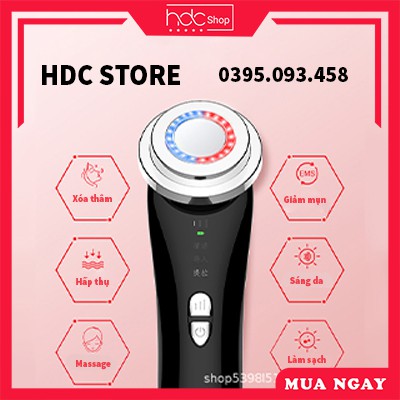 [SALE GIÁ SỐC] MÁY MASSAGE MẶT HDSD TIẾNG VIỆT BẢO HÀNH 3 THÁNG - MÁY CHĂM SÓC DA MẶT PHOTON BEAUTIFY INTRUMENT