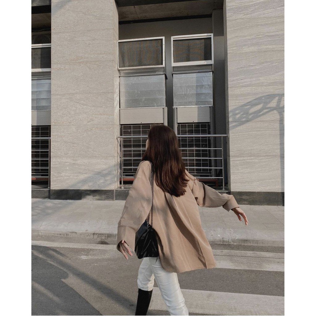 Áo Sơ Mi Cổ Đức Dài Tay Vạt Bầu Thắt Nơ Siêu Xinh