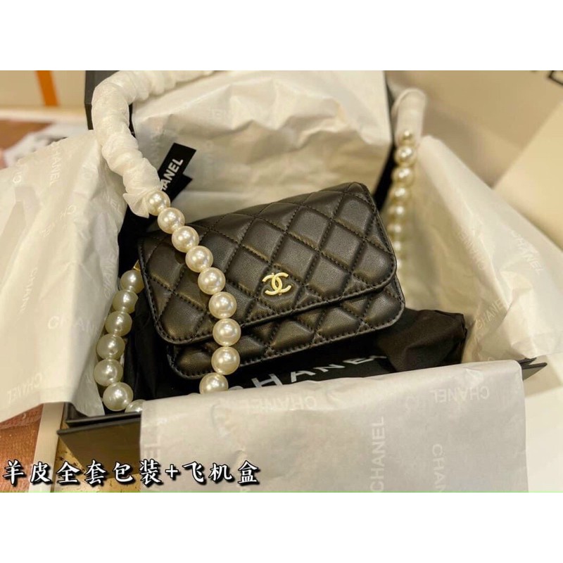 (Ảnh thật) Túi cn Woc dây ngọc 2 dây fullbox