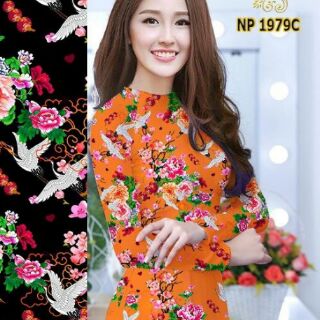Vải áo dài mặc Tết