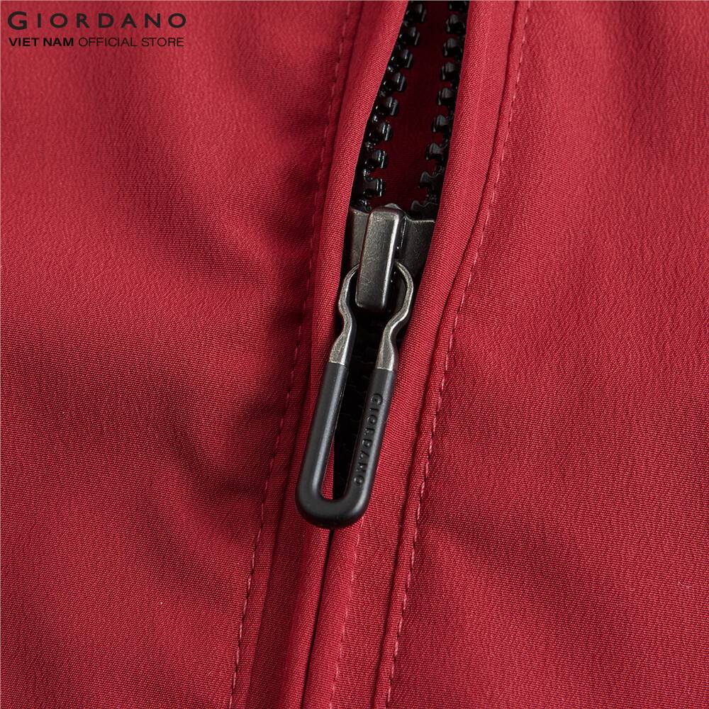 Áo Khoác Dù Nam Giordano Màu Đỏ 0107961824